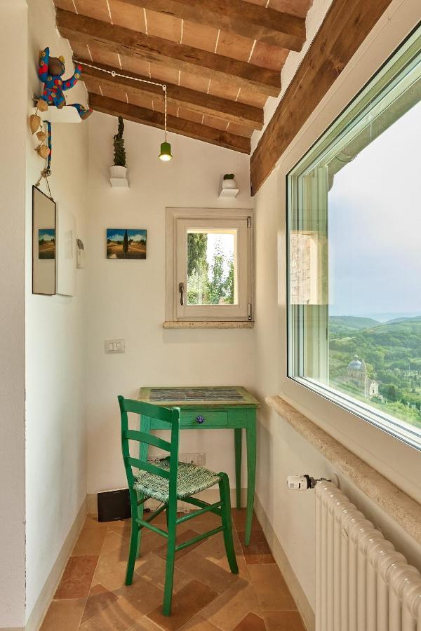 La Finestra - Centro Storico Montepulciano, Casa Panoramica. Villa Bagian luar foto