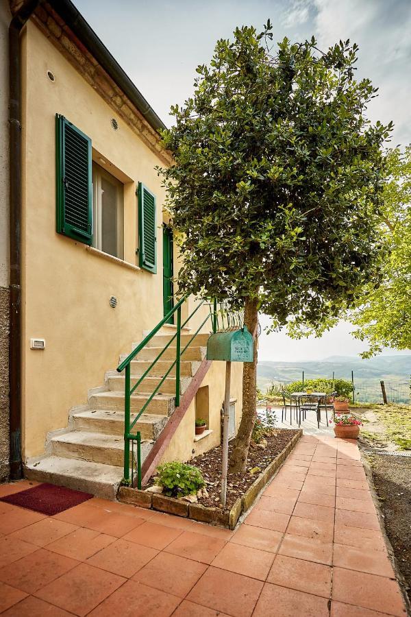 La Finestra - Centro Storico Montepulciano, Casa Panoramica. Villa Bagian luar foto