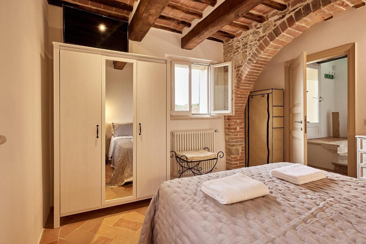 La Finestra - Centro Storico Montepulciano, Casa Panoramica. Villa Bagian luar foto