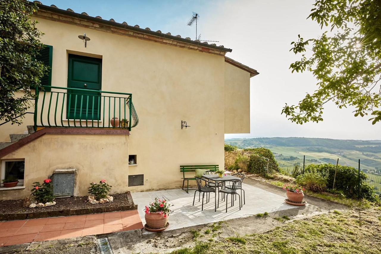 La Finestra - Centro Storico Montepulciano, Casa Panoramica. Villa Bagian luar foto
